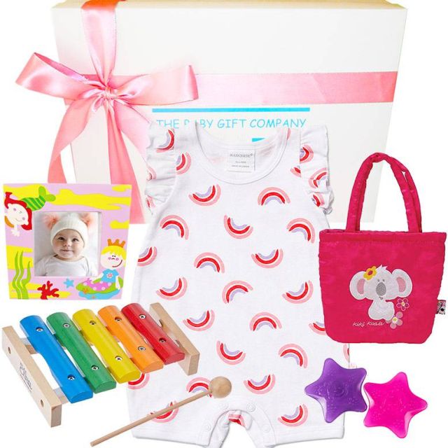Playtime Baby Girl Gift Basket