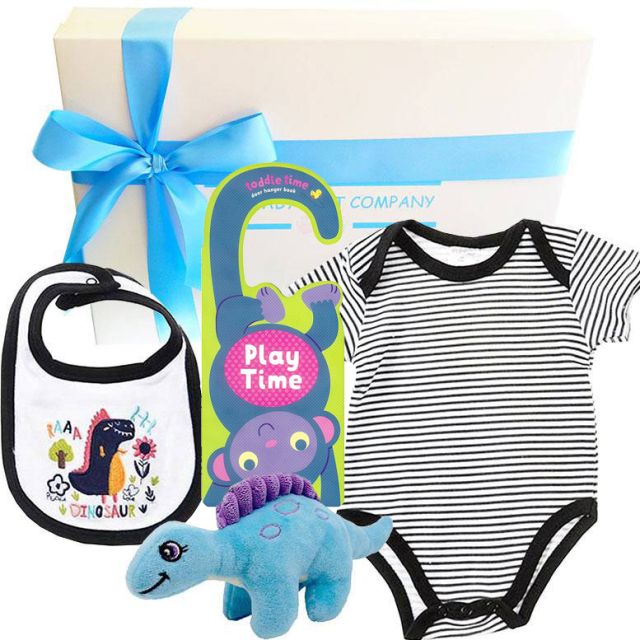 Little Dinosaur Baby Boy Gift Box