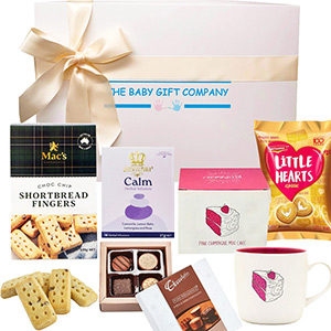 A gourmet food hamper for the parents