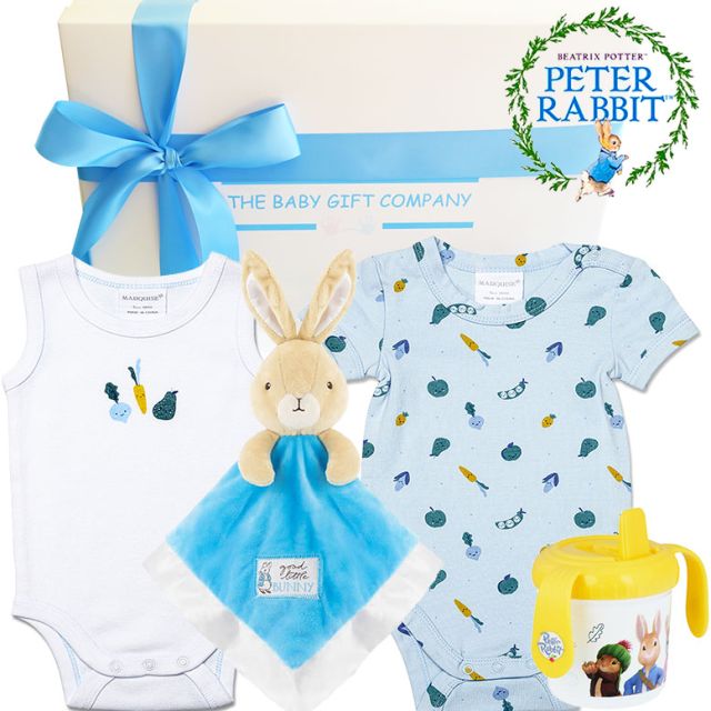 Classic Peter Rabbit Baby Boy Gift Box 
