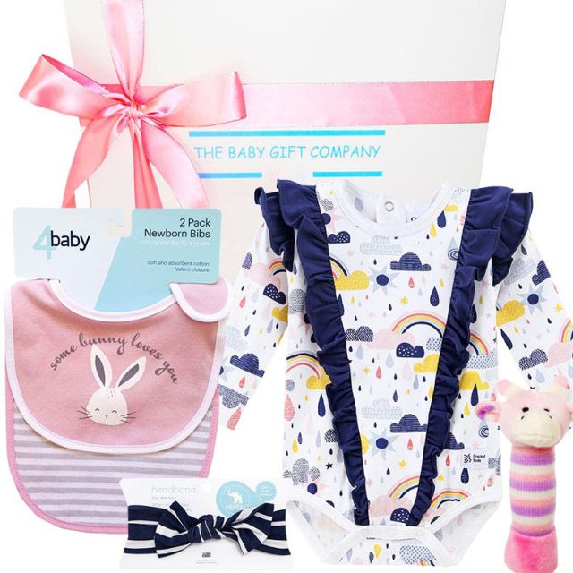 Cute as a Button Baby Girl Gift Hamper 
