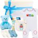 Deluxe New Baby Boy Gift Box
