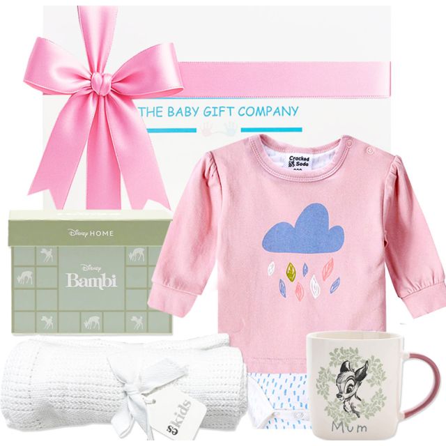 Disney Bambi Mum & Baby Girl Gift Hamper - Luxury baby girl gifts for new mum and newborn