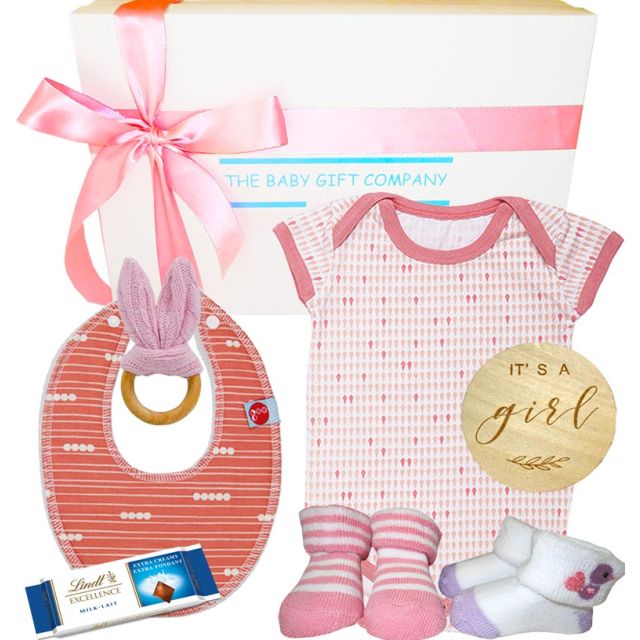  Its a Girl Organic Baby Gift Box