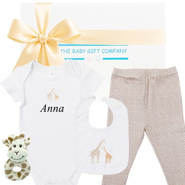 Little Miracle Personalised Baby Gift Box - thoughtful and gender-neutral baby hamper