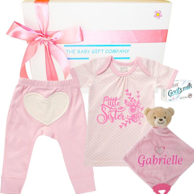 Little Sister Organic baby gift box