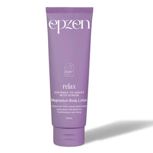 Epzen Relax Magnesium Body Lotion 100ml – Stress relief and hydration with natural essential oils