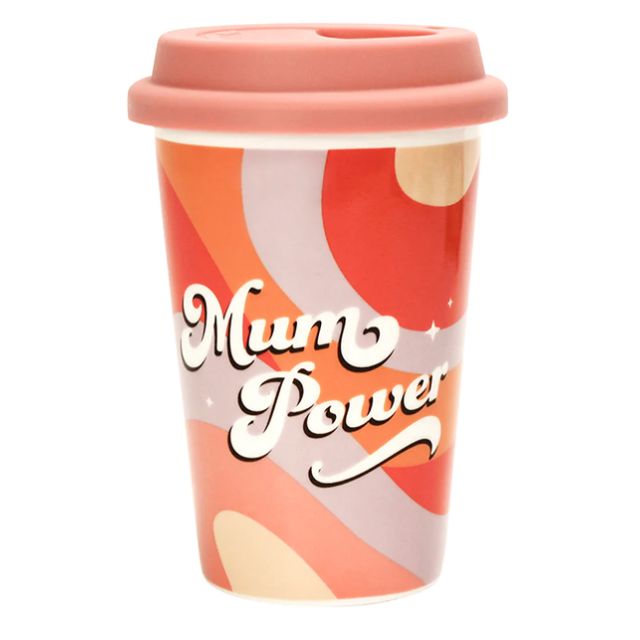 MUM POWER CERAMIC TRAVEL CUP