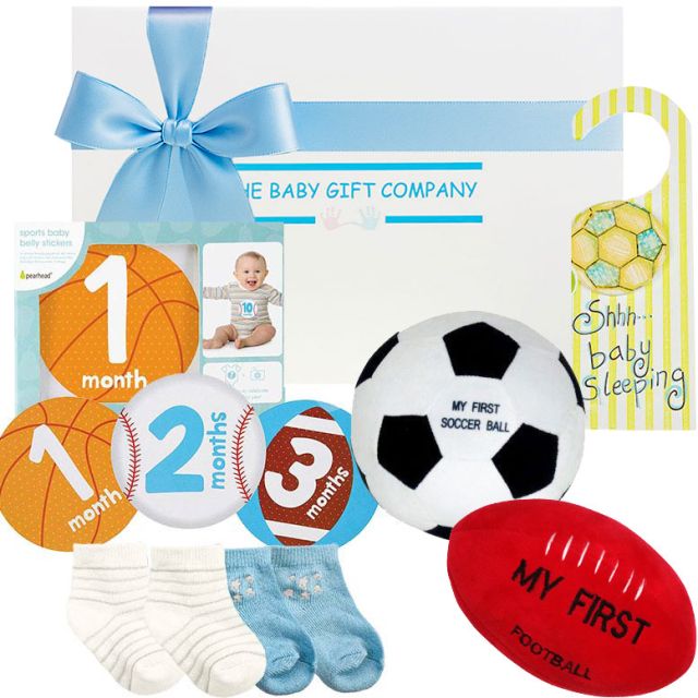 Sporty Baby Boy Gift Box