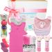 Twin Classic Baby Girl Gift Box