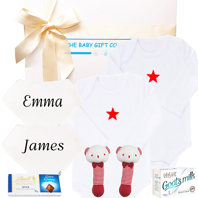 Personalised Twins Newborn Baby