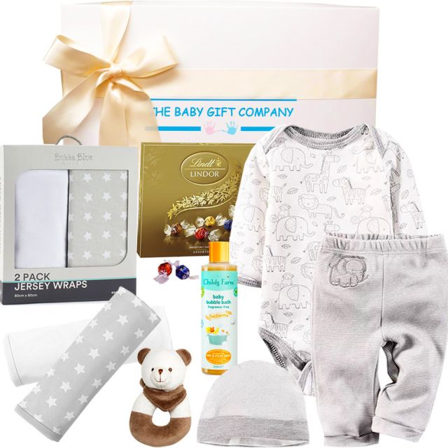 Welcome to the World Baby Gift Box - Beautifully packaged baby gift hamper